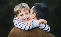 Watch: A moving embrace from dad
