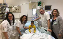 יונתן הקטן ניצל מהכשת צפע