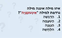 יח"צ עד כמה אתה חזק במילים נרדפות?