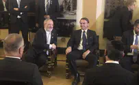 הברזילאים מרעננה נפגשו עם בולסונארו