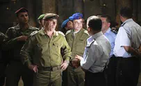 גורם צבאי מאשר: אשכנזי ביקר היום בבית-לחם