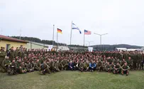 Десантники поют Ха-Тикву в Германии. Видео