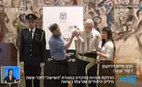 צפו: הרב דרוקמן מדליק משואה בכנסת