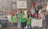פרובוקציה מול ביתו של נתן אשל