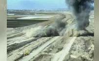 כך הושמדה מנהרת הטרור בעזה