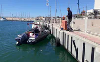 תיעוד: חילוץ בני הזוג שנסחפו ללב ים