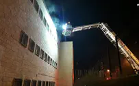 Massive blaze in Jerusalem school