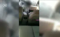 תיעוד: פרץ לרכבו של הנכה ונתפס על חם