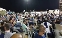 צילום: יהושע שרמן מפגש המחזור הענק של ישיבת חיצים