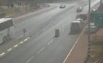 Watch: Palestinian driver tries to run down police