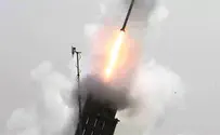Watch: Missiles over Tel Aviv