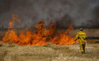 בלון יורד מהשמיים ומתפוצץ בלי התרעה