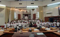"ערב סיומים" בישיבה התיכונית שעלבים