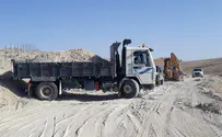 סוכלה פריצת דרך בשמורת טבע בשטח B