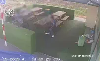 תיעוד: תקיפה אלימה בתחנת דלק