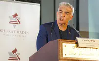 לפיד: ברק יזרוק 100 אלף קולות לפח