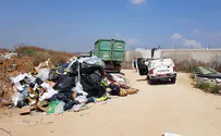 המשטרה הירוקה תפסה עברייני פסולת