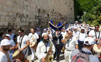 Youth from FSU, Eastern Europe celebrate at Western Wall