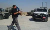 Cильный пожар на базе ЦАХАЛа в Хевроне