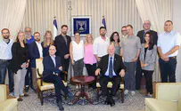 ריבלין לצוות האירוויזיון: דוז פואה!