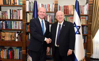 German 'Kippa Day' organizer meets Pres. Rivlin