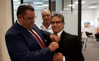 אורח נדיר במועצת העיר ירושלים