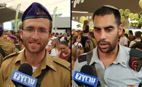 יום גיוס בבקו"ם - גם הקצינים מתרגשים