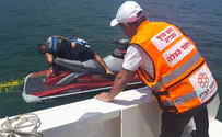 Jet ski carrying two children stranded in middle of Kinneret