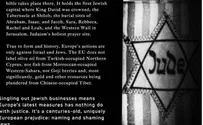 And they call themselves the New Israel Fund?