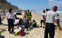 בן 60 טבע למוות בחוף לא מוכרז בנתניה