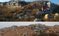 Arabs loot ancient Hasmonean fortress