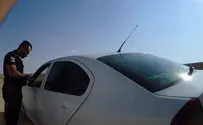 Watch: 15-year-old Bedouin youth caught driving younger siblings