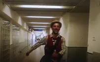 A paratrooper and a clown