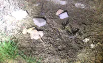 Нападение на машину пограничной полиции возле Ицхара