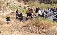 Woman killed as car overturns
