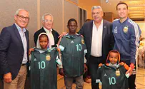 When Messi met sick children