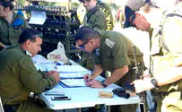תרגיל ראשון לחטיבה החדשה של התותחנים