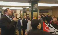 Anti-Israel activists crash Samaria council event in Madrid
