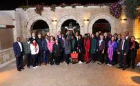 Eliyahu Yanai, City of David Archives Dozens of UN ambassadors visit City of David