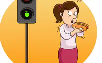 איור: יוסי שחר אדום וירוק אבל לא ברמזור