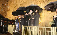 משחררי הכותל הדליקו נר חנוכה