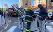 Рамат-Ган. Пожар на 12-м этаже. 8 пострадавших