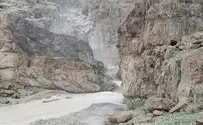 Heavy rainfall leads to flooding in Judean Desert, Dead Sea