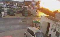 Взрыв и пожар на севере Израиля. Трое раненых