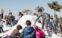 Snow coming to Petah Tikva