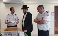 ערכות מיגון ממד"א יישלחו לבתי חב"ד בסין