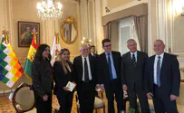 Israel tightens relations with Bolivia