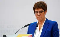 Merkel's successor steps down