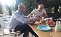 היכן העביר השר בנט את הלילה?