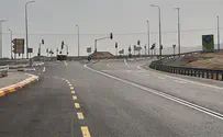 צילום: דוברות מתפ״ש הסתיימו העבודות בצומת בית הערבה